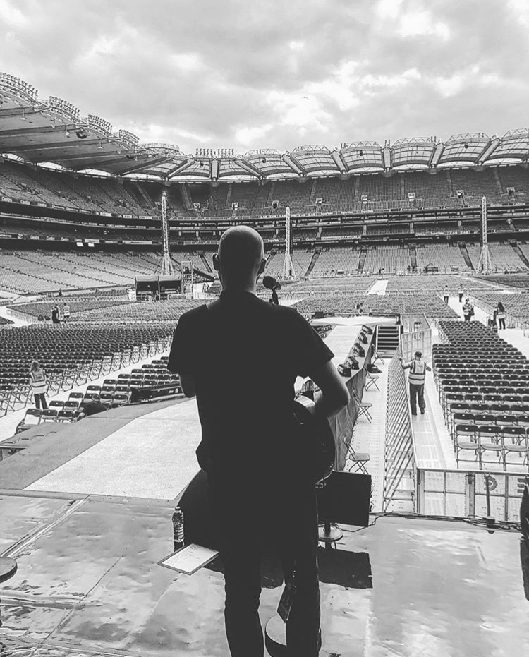 Croke Park - Sound check before the show